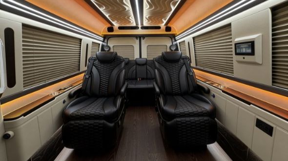 8 passenger sprinter van inside lewisville