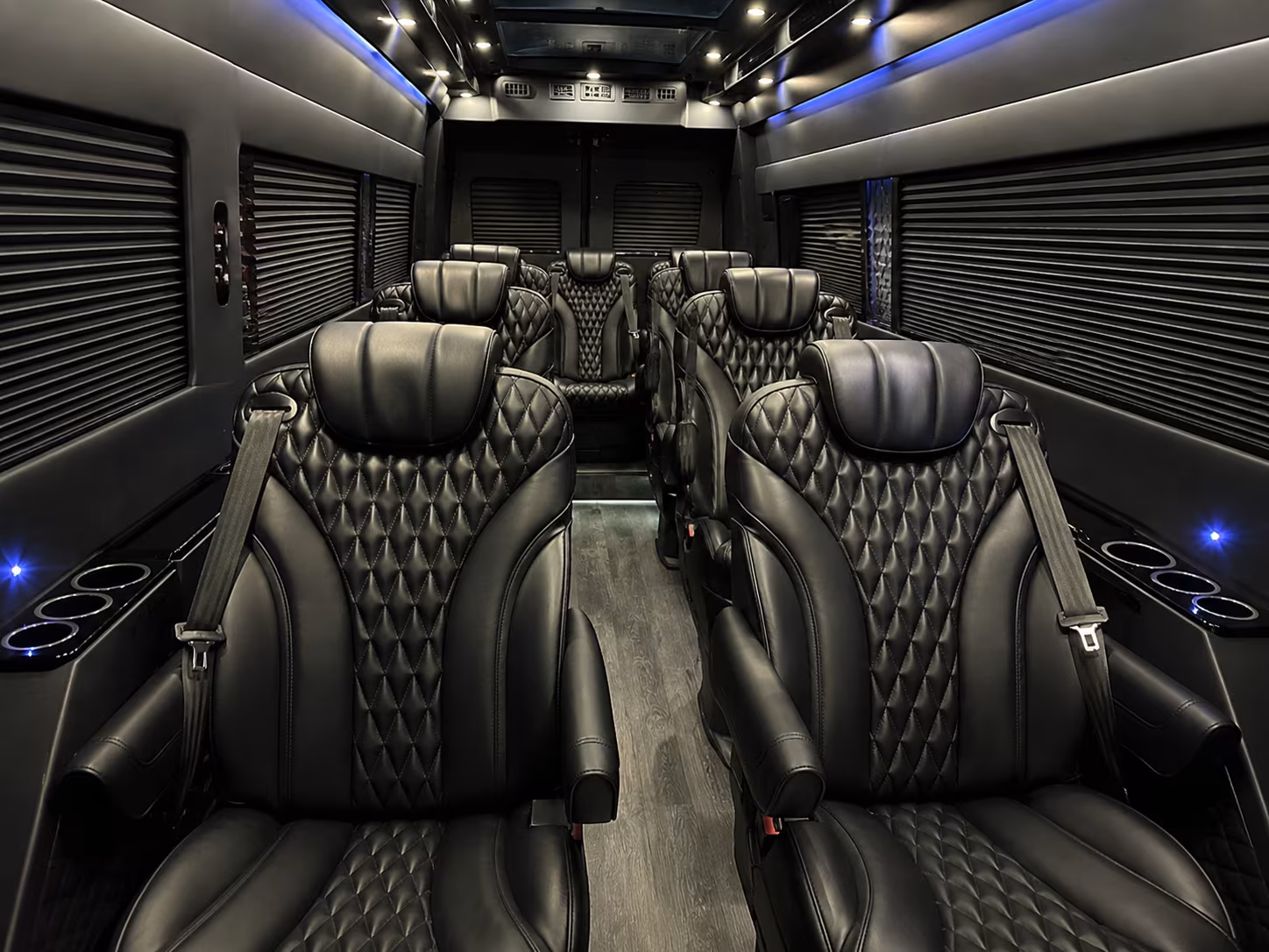 8 passenger sprinter van interior