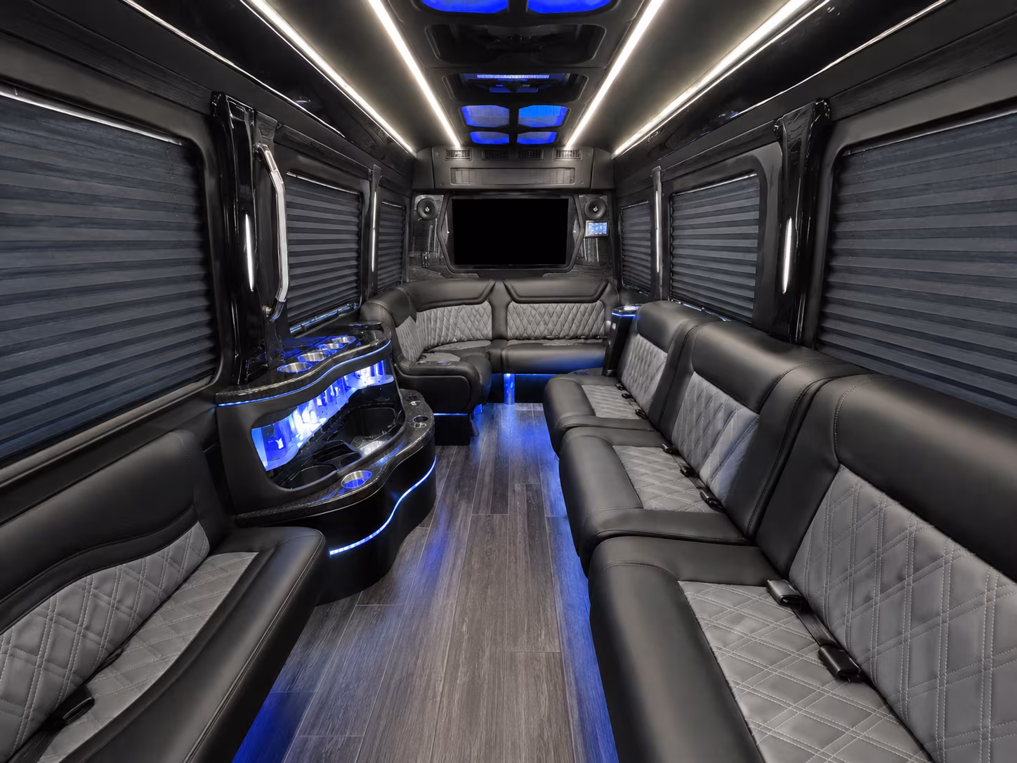 lewisville sprinter limousine interior
